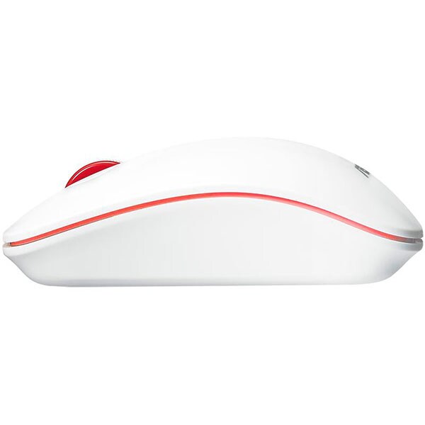 Mouse Wireless ASUS WT300, 1600 dpi, alb-rosu