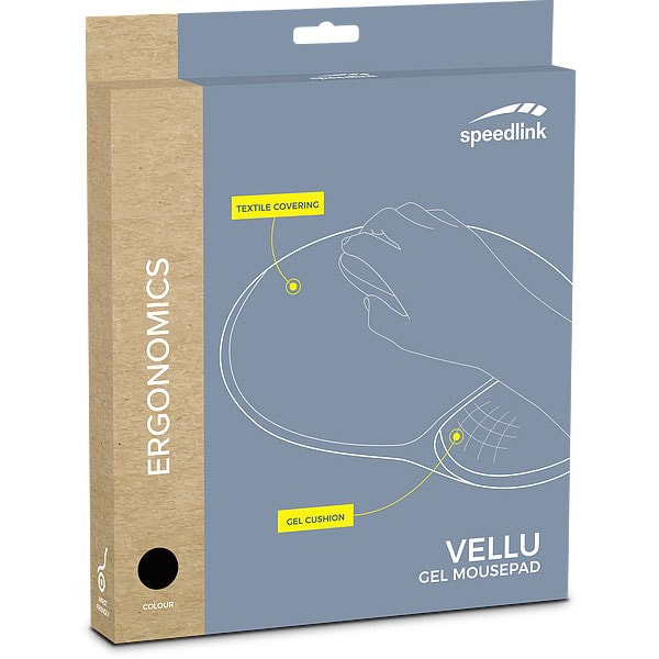 Mouse pad SPEEDLINK Vellu, negru