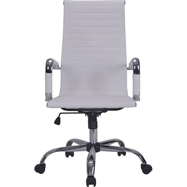Scaun birou operational MYRIA 3905WH, poliuretan, alb