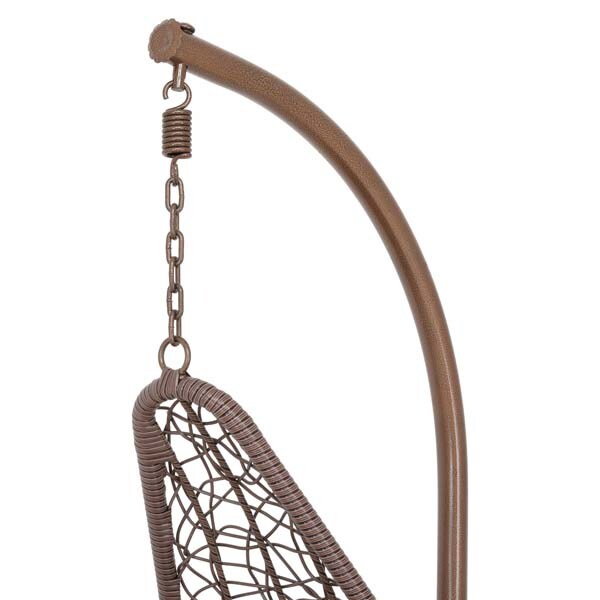 Leagan gradina New Carousel, 80 x 70 x 130 cm, maro