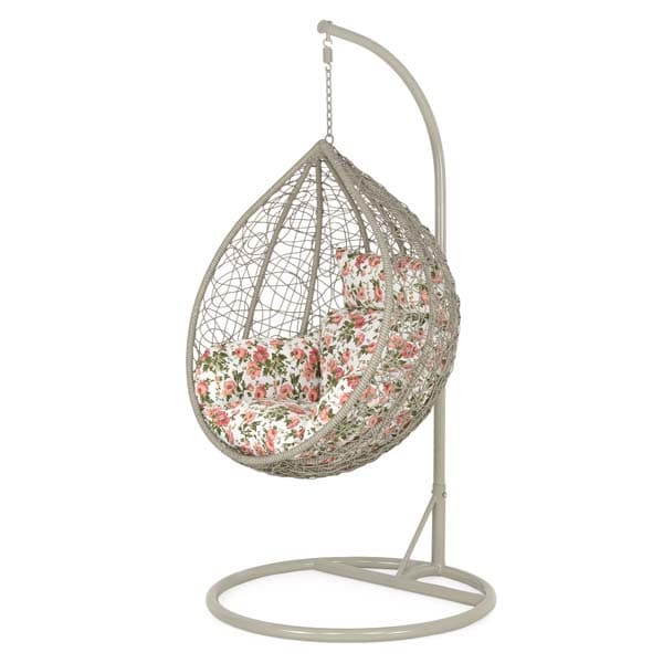 Leagan gradina Bowl, 94 x 95 x 190 cm, gri