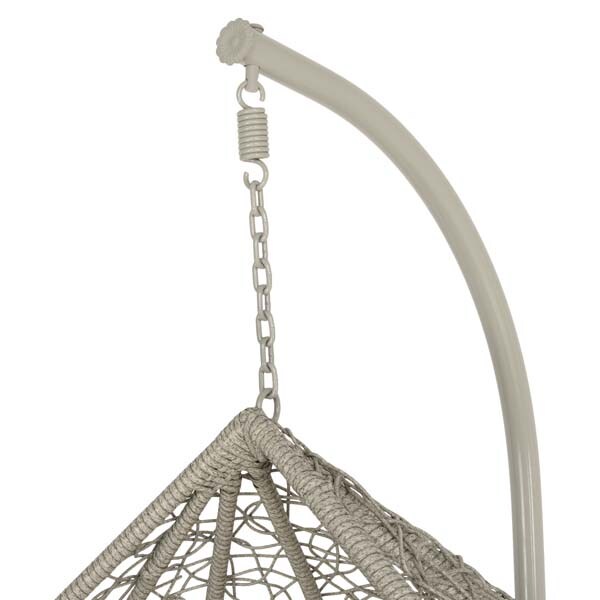 Leagan gradina Bowl, 94 x 95 x 190 cm, gri