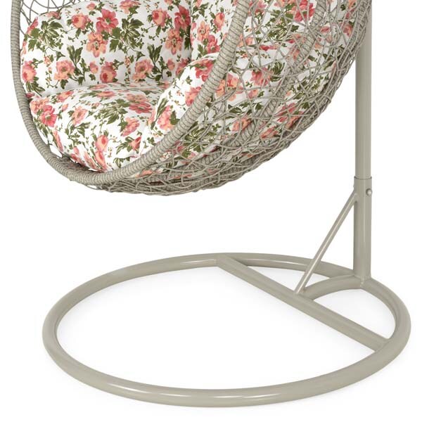 Leagan gradina Bowl, 94 x 95 x 190 cm, gri