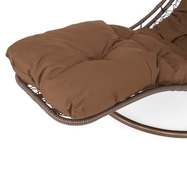 Leagan gradina Chill, 80 x 105 x 195 cm, maro