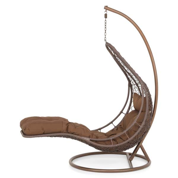 Leagan gradina Chill, 80 x 105 x 195 cm, maro