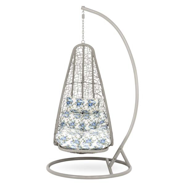 Leagan gradina Chill, 80 x 105 x 195 cm, gri