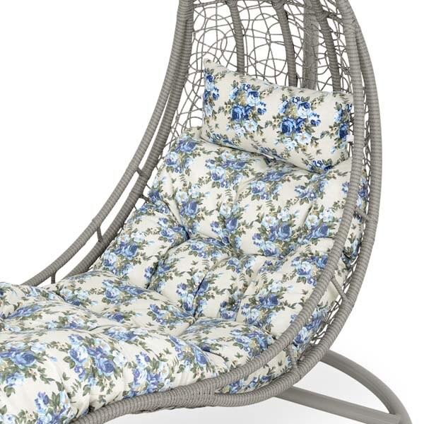 Leagan gradina Chill, 80 x 105 x 195 cm, gri