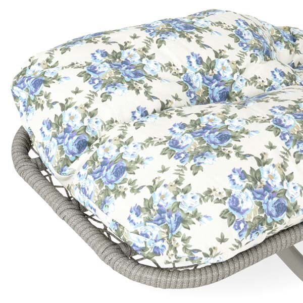 Leagan gradina Chill, 80 x 105 x 195 cm, gri