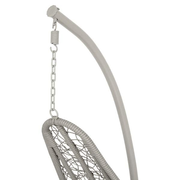 Leagan gradina Chill, 80 x 105 x 195 cm, gri