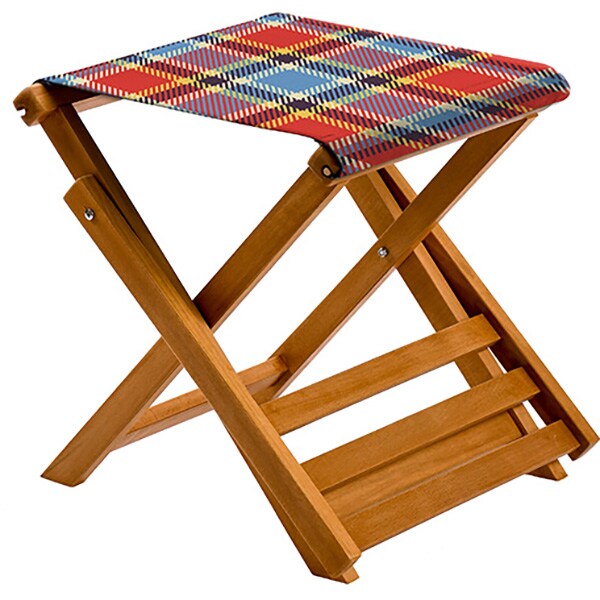Scaun terasa GAUGE CONCEPT Patricia CSBSND-04, lemn, 40 x 44 x 75 cm, multicolor