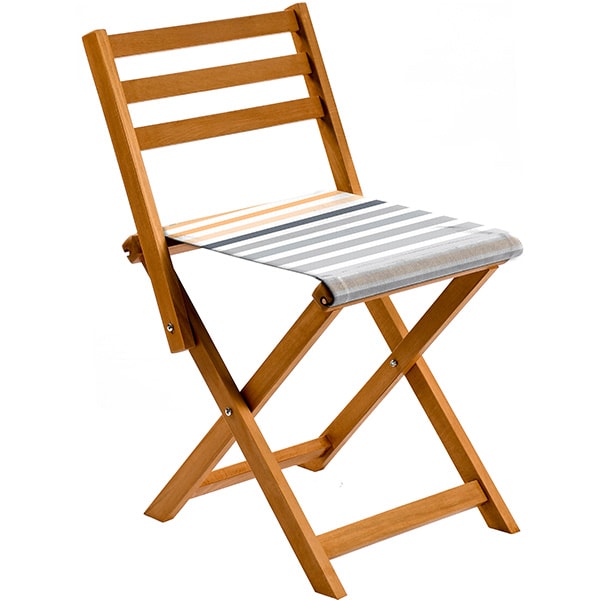 Scaun terasa GAUGE CONCEPT Patricia CSBSND-46, lemn, 40 x 44 x 75 cm, multicolor