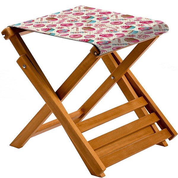 Scaun terasa GAUGE CONCEPT Patricia CSBSND-91, lemn, 40 x 44 x 75 cm, multicolor