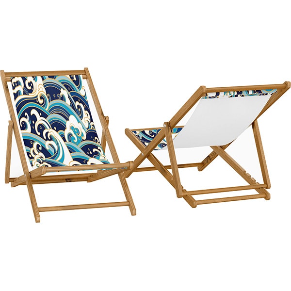 Sezlong gradina GAUGE CONCEPT Rafa CS-SNY-4, lemn, 125.5 x 62.5 x 90 cm, multicolor