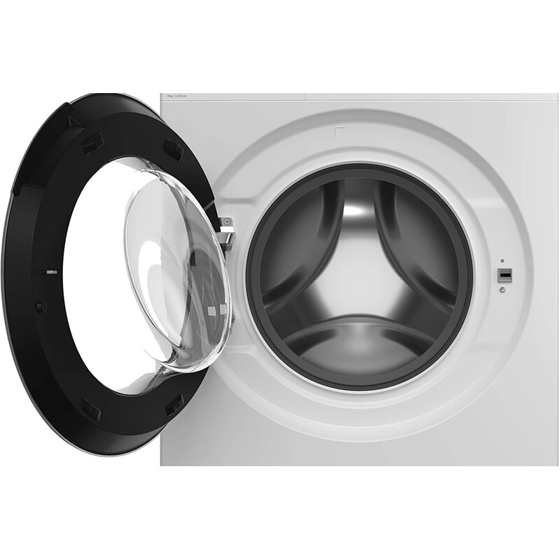 Masina de spalat rufe frontala BEKO B3WFU782CWB, SteamCure, 8kg, 1200rpm, Clasa C, alb