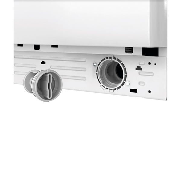 Masina de spalat rufe frontala cu uscator INDESIT BDE 861483X WS EU N, 8/6 kg, 1400rpm, Clasa C/D, alb