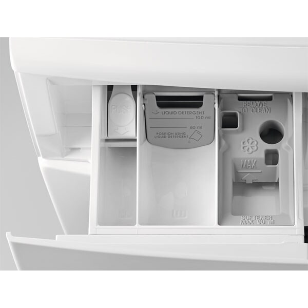 Masina de spalat rufe frontala ELECTROLUX EW6F328W, 8 kg, 1200rpm, Clasa D, alb