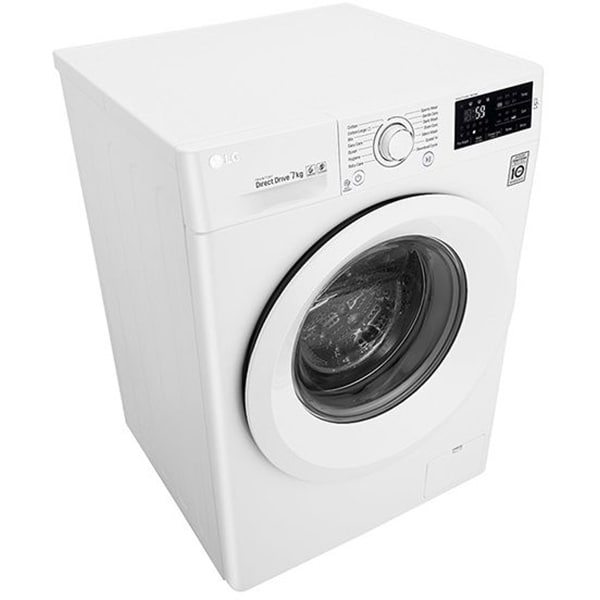 Masina de spalat rufe frontala LG F2J5QN3W, 6 Motion DD, 7kg, 1200rpm, Clasa A+++, alb