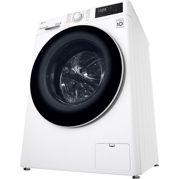 Masina de spalat rufe frontala LG F4WV329S0E, 9 kg, 1400rpm, Clasa B, alb