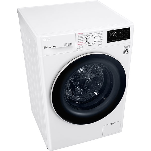 Masina de spalat rufe frontala LG F4WV329S0E, 9 kg, 1400rpm, Clasa B, alb