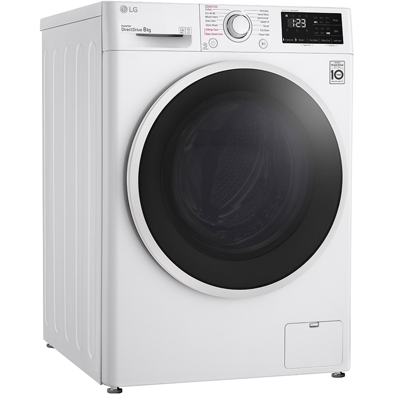 Masina de spalat rufe frontala LG F4WV3S8AIDD, 8kg, 1400rpm, Clasa B, alb