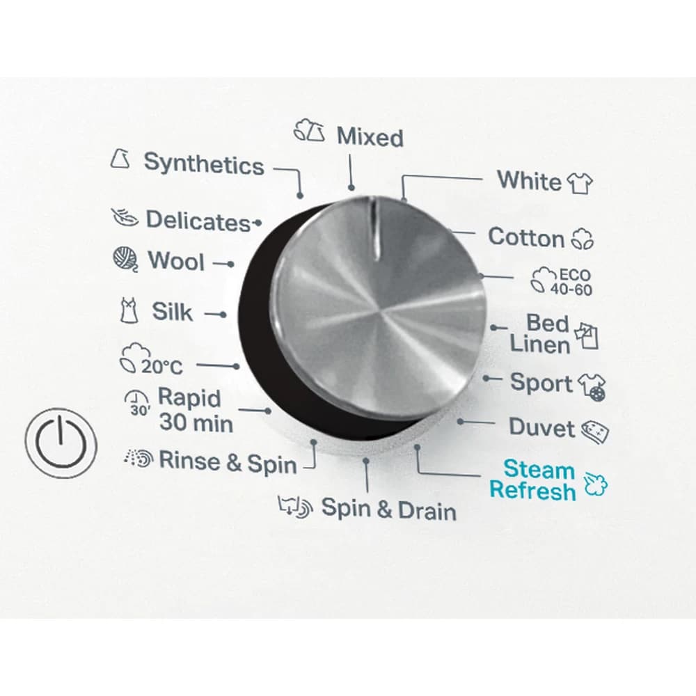 Masina de spalat rufe frontala WHIRLPOOL FFD 9469 BV EE, Steam, 6th Sense, 9 kg, 1400rpm, Clasa A, alb