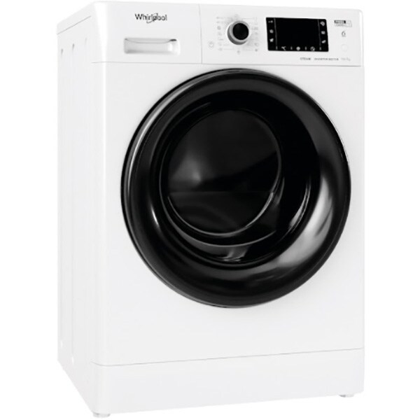 Masina de spalat rufe frontala cu uscator WHIRLPOOL FWDD 1071682 WBV EU N, 6th Sense, 10/7 kg, 1600rpm, Clasa D/E, alb