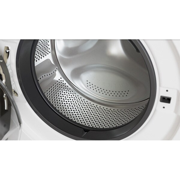 Masina de spalat rufe frontala cu uscator WHIRLPOOL FWDD 1071682 WBV EU N, 6th Sense, 10/7 kg, 1600rpm, Clasa D/E, alb