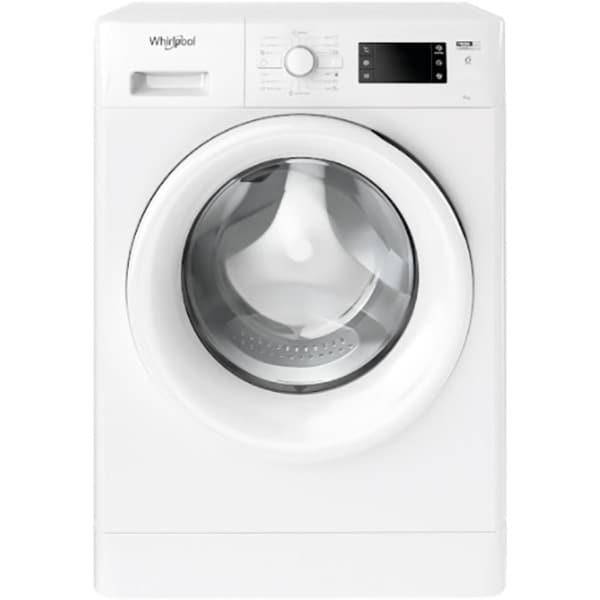Masina de spalat rufe frontala slim WHIRLPOOL FWSG 61251 W EE N, 6th Sense, 6 kg, 1200rpm, Clasa F, alb