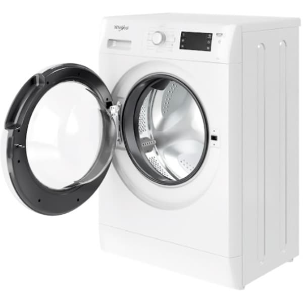 Masina de spalat rufe frontala slim WHIRLPOOL FWSG 61251 W EE N, 6th Sense, 6 kg, 1200rpm, Clasa F, alb