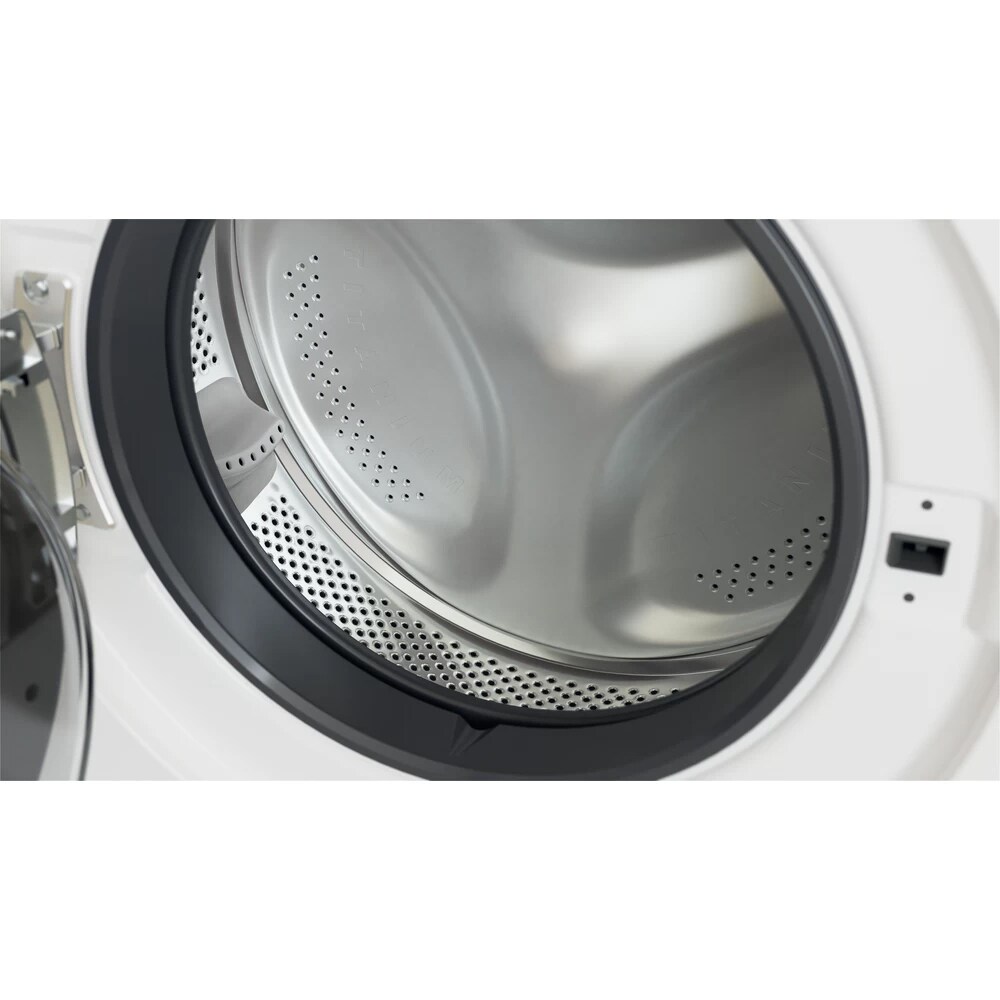 Masina de spalat rufe frontala slim WHIRLPOOL FWSG 71283 WV EE N, 6th Sense, 7 kg, 1200rpm, Clasa D, alb