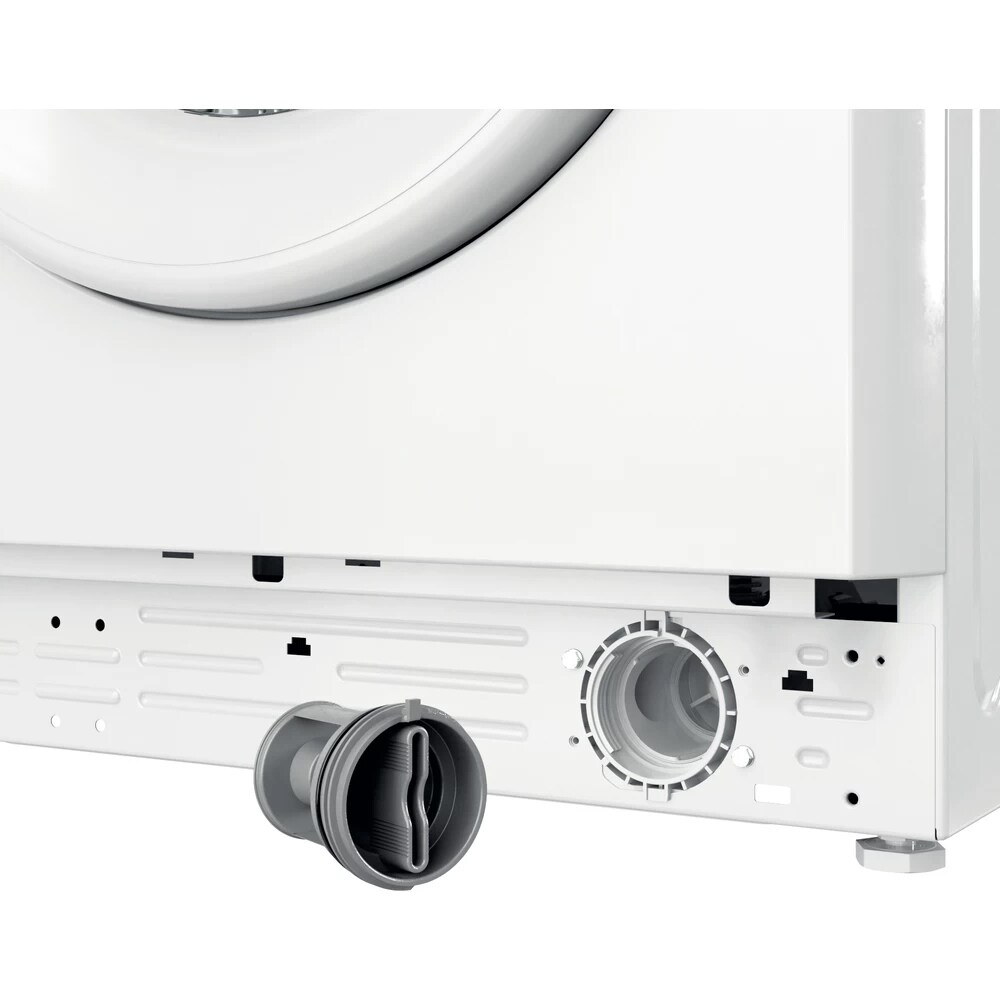 Masina de spalat rufe frontala slim WHIRLPOOL FWSG 71283 WV EE N, 6th Sense, 7 kg, 1200rpm, Clasa D, alb