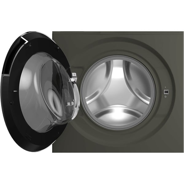 Masina de spalat rufe frontala GRUNDIG GW7P58418M, HomeWhiz, 8kg, 1400rpm, Clasa A, gri inchis