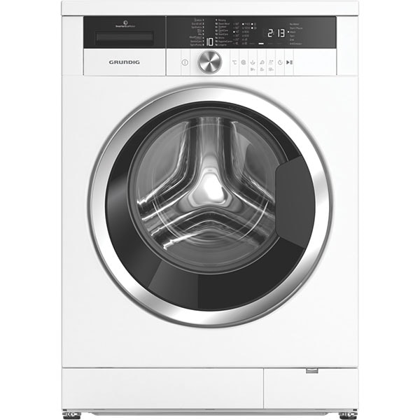 Masina de spalat rufe frontala GRUNDIG GWN48430, 8 kg, 1400rpm, Clasa C, alb