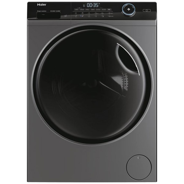 Masina de spalat frontala slim cu uscator HAIER HWD80B14959S8U1S, iRefresh, 8/5 kg, 1400rpm, Clasa A/D, antracit