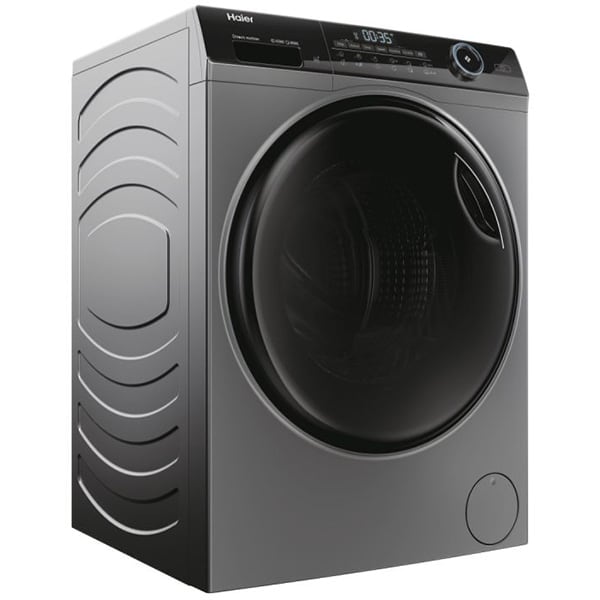 Masina de spalat frontala slim cu uscator HAIER HWD80B14959S8U1S, iRefresh, 8/5 kg, 1400rpm, Clasa A/D, antracit