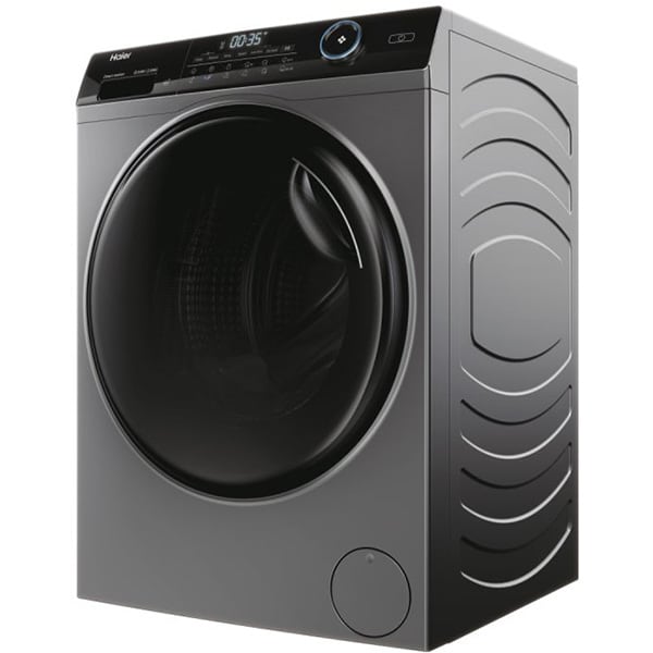 Masina de spalat frontala slim cu uscator HAIER HWD80B14959S8U1S, iRefresh, 8/5 kg, 1400rpm, Clasa A/D, antracit