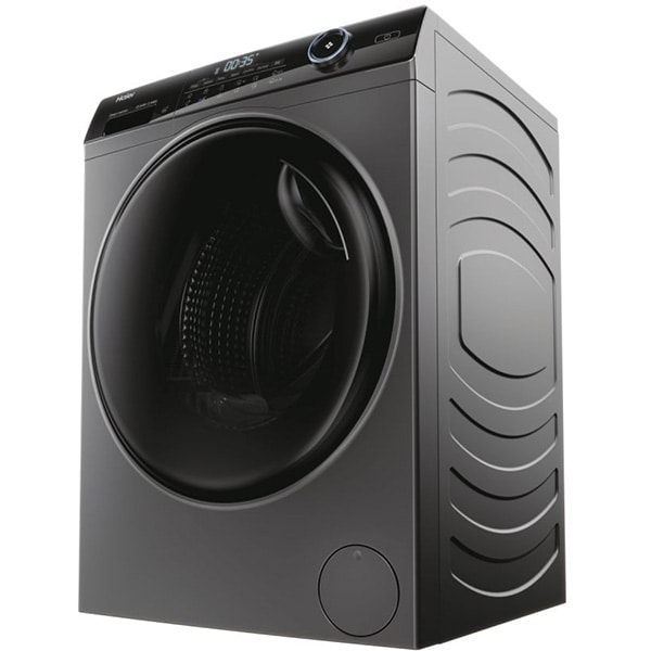 Masina de spalat frontala slim cu uscator HAIER HWD80B14959S8U1S, iRefresh, 8/5 kg, 1400rpm, Clasa A/D, antracit