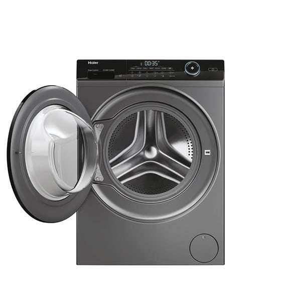 Masina de spalat frontala slim cu uscator HAIER HWD80B14959S8U1S, iRefresh, 8/5 kg, 1400rpm, Clasa A/D, antracit