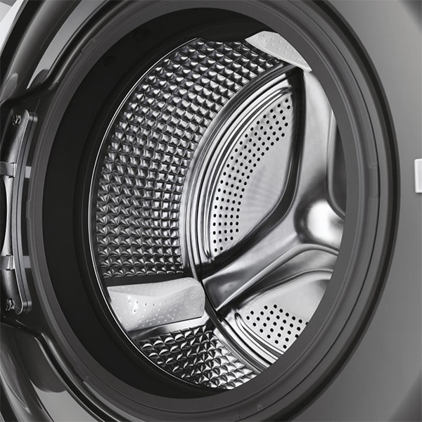 Masina de spalat frontala slim cu uscator HAIER HWD80B14959S8U1S, iRefresh, 8/5 kg, 1400rpm, Clasa A/D, antracit