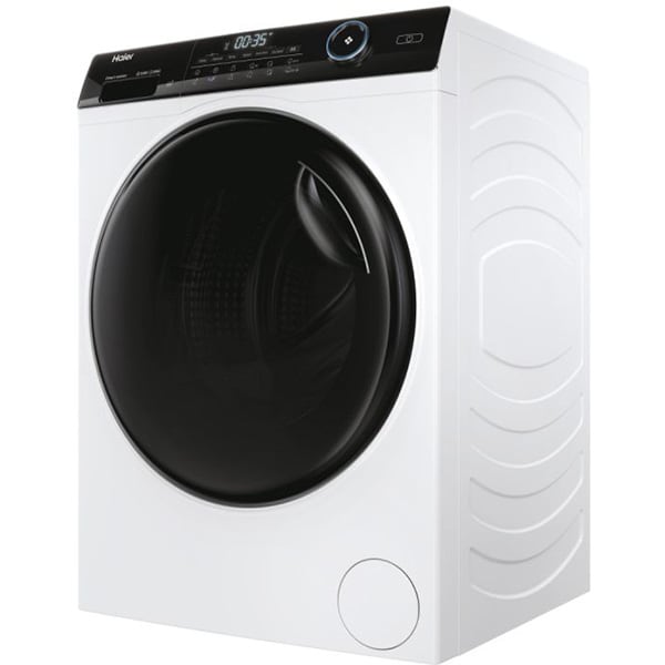 Masina de spalat frontala slim cu uscator HAIER HWD80-B14959U1-S, iRefresh, 8/5 kg, 1400rpm, Clasa A/D, alb