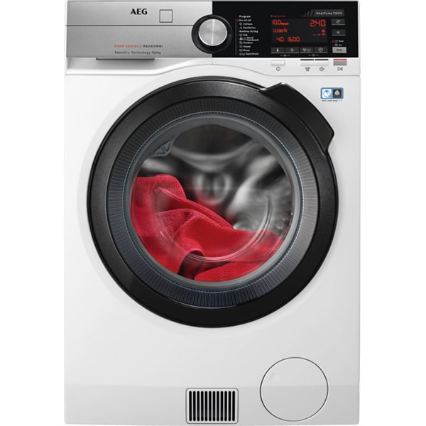 Masina de spalat rufe frontala cu uscator AEG L9WBCN61B, ProSense, 10/6 kg, 1600rpm, Clasa A/C, alb