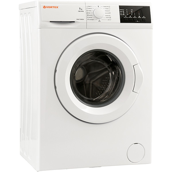 Masina de spalat rufe frontala VORTEX VMA710D02V, 7 kg, 1000rpm, Clasa D, alb