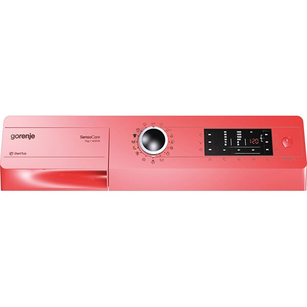 Masina de spalat rufe frontala GORENJE W7543LR, 7kg, 1400rpm, A+++, rosu