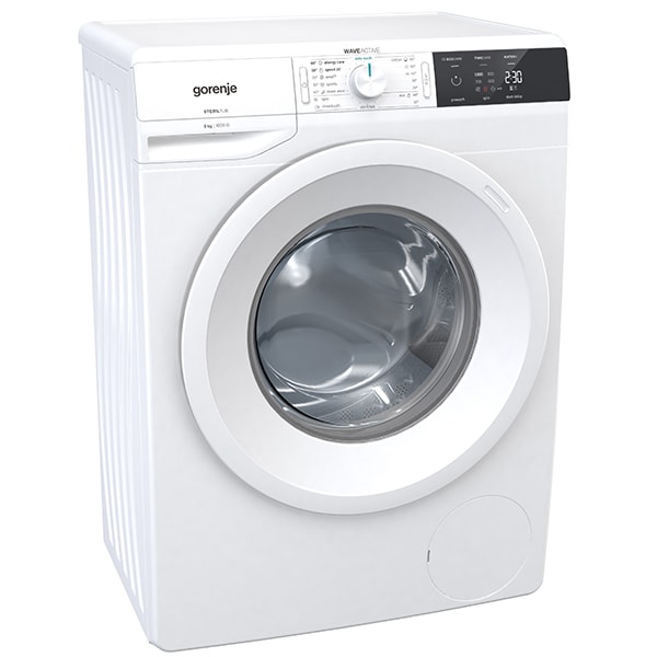Masina de spalat rufe frontala GORENJE WE60S3, WaveActive, 6 kg, 1000rpm, Clasa D, alb