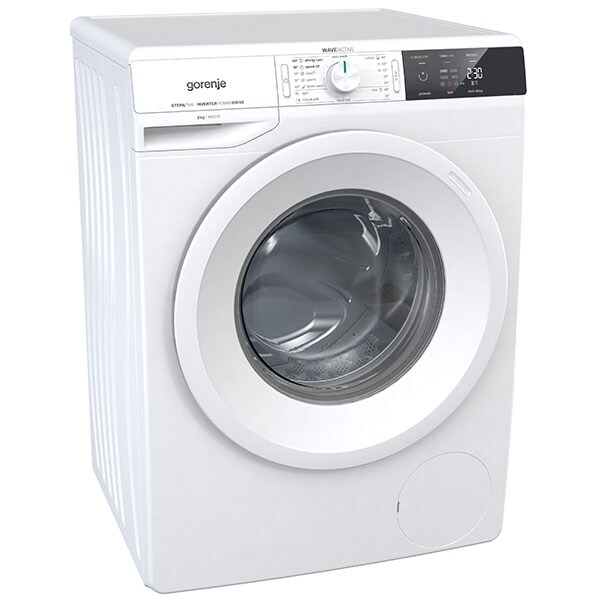 Masina de spalat rufe frontala GORENJE WEI843, WaveActive, 8 kg, 1400rpm, Clasa B, alb