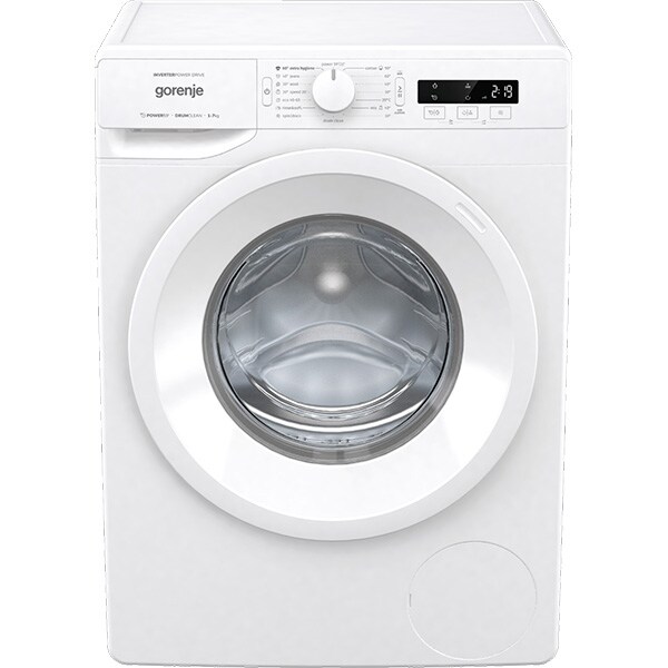 Masina de spalat rufe frontala slim GORENJE WNPI72SB, WaveActive, 7 kg, 1200rpm, Clasa B, alb