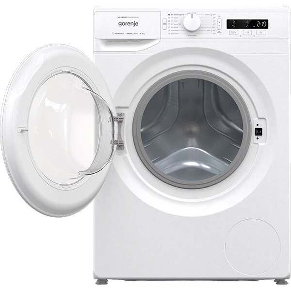 Masina de spalat rufe frontala slim GORENJE WNPI72SB, WaveActive, 7 kg, 1200rpm, Clasa B, alb