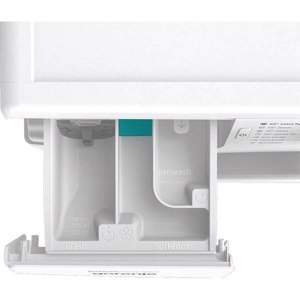 Masina de spalat rufe frontala slim GORENJE WNPI72SB, WaveActive, 7 kg, 1200rpm, Clasa B, alb