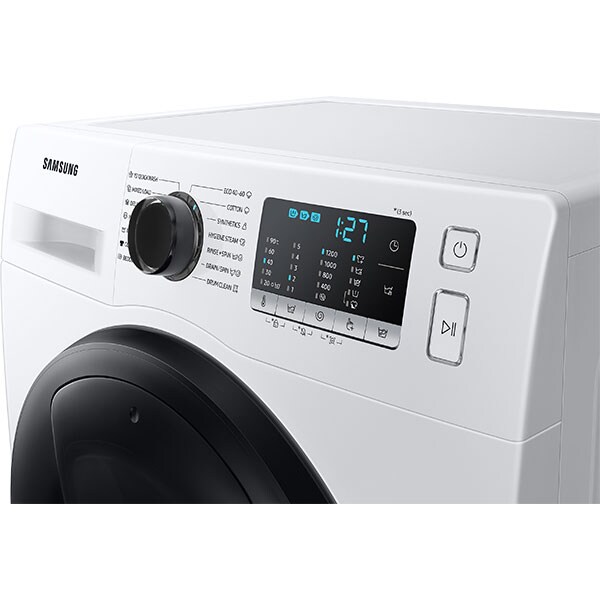 Masina de spalat rufe frontala slim SAMSUNG WW70AA626AE/LE, AddWash, 7 kg, 1200rpm, Clasa D, alb