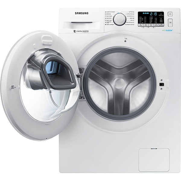 Masina de spalat rufe frontala SAMSUNG WW70K5210WW/LE, EcoBubble, Addwash, 7kg, 1200rpm, Clasa A+++, alb